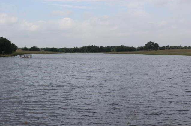 View of the lake from the lake house